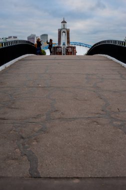 MINSK, BELARUS - 7 Ekim 2021: Şehit düşmüş Afgan savaşçıların anıt şapeli.