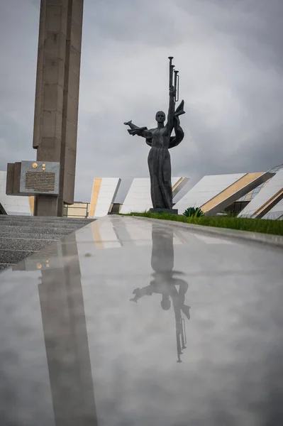 View Stele Monument Minsk Hero City — Stock Photo, Image