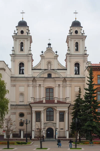 Собор Пресвятой Богородицы Минске — стоковое фото