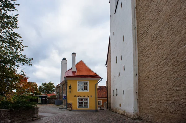 Tallinn Estonia Октября 2021 Прекрасный Вид Исторический Центр Города — стоковое фото