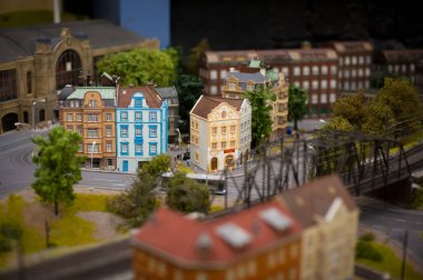St. PETERSBURG, Rusya - 30 Eylül 2021 Müzesi Büyük Maket Rusya.