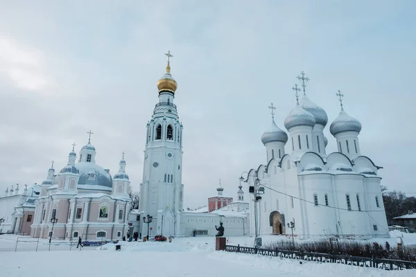 Winter View Vologda Kremlin Early Morning — Stock Photo, Image