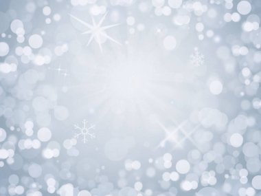 Yeni yılda altın ve gümüş havai fişek ve bokeh ve fotokopi alanı olan xmas arka planı. Soyut arka plan tatili. Bulanık ve kar tanesi