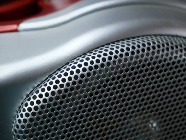 ses mini sistemi, radyo, oyuncu, yakın plan