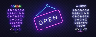 Mavi arkaplanı açık tut. Vektör illüstrasyon tasarımı.