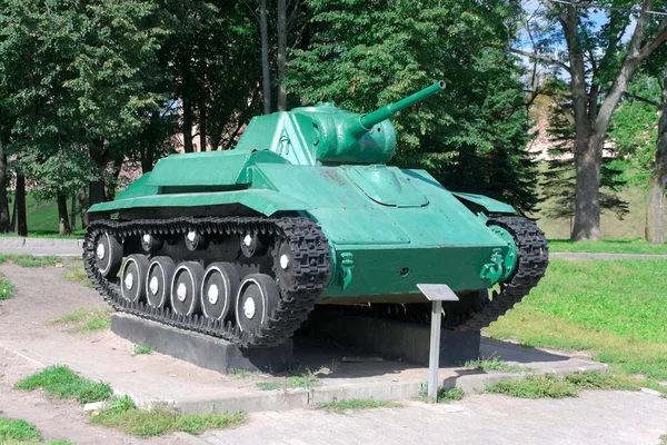 Radziecki czołg t - 70m — Zdjęcie stockowe