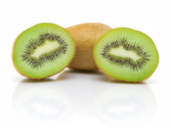 Juicy kiwi fruit on a white background — Stock Photo, Image