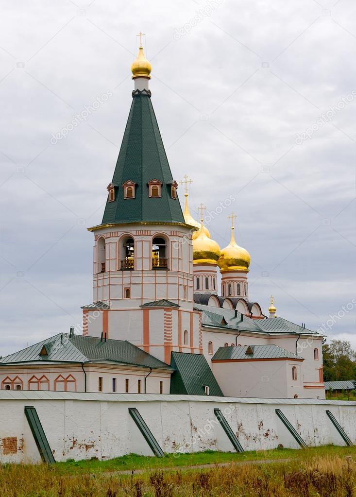 Iversky monastery in Valdai, Russia.