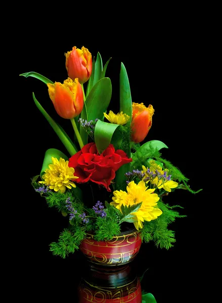 Strauß. Blumenschmuck. — Stockfoto