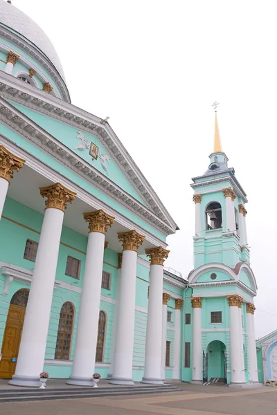 Katedrála ve znamení kláštera v městě kursk. Rus — Stock fotografie