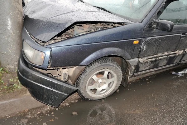 Wrecked car close-up. — Stock Photo, Image