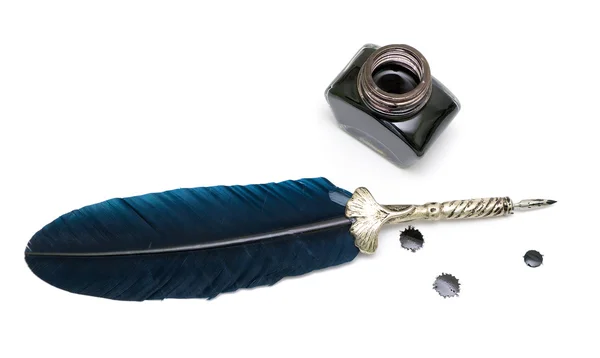 kalem ve beyaz bir arka plan üzerinde izole InkWell