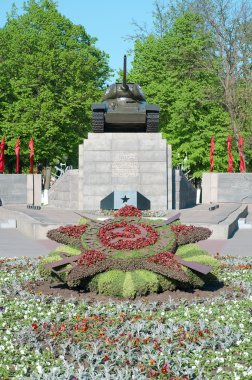 Büyük Vatanseverlik Savaşı Kahramanları Anıtı. Rusya. Orel.