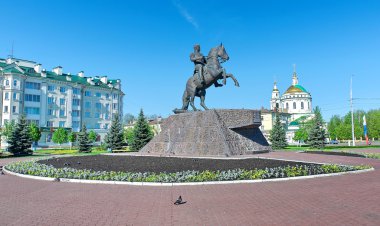  Genel yermolov, 1812 Savaşı kahramanı Anıtı. 