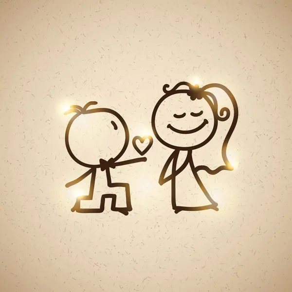 Çift düğün, vektör eps 10