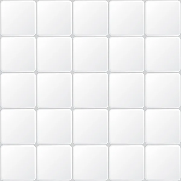 White tile — Stock Vector