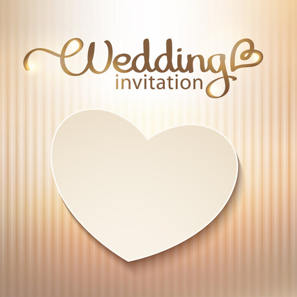 Wedding invitation