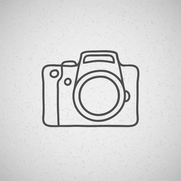 Cámara fotográfica — Vector de stock