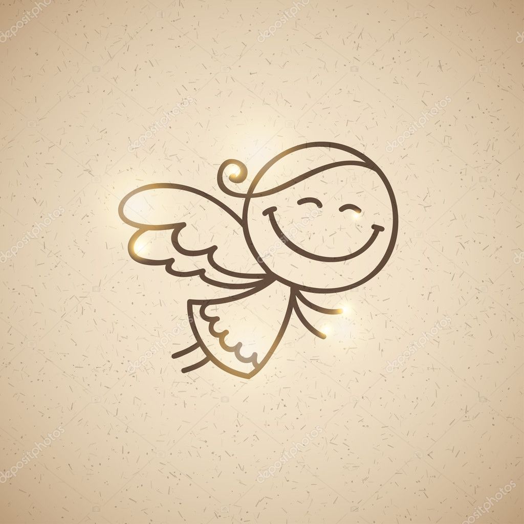 Angelitos Bebes Vectores Graficos Imagenes Vectoriales Depositphotos
