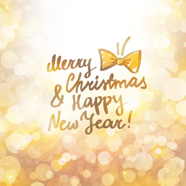 Frohe Weihnachten und ein gutes neues Jahr — Stockvektor