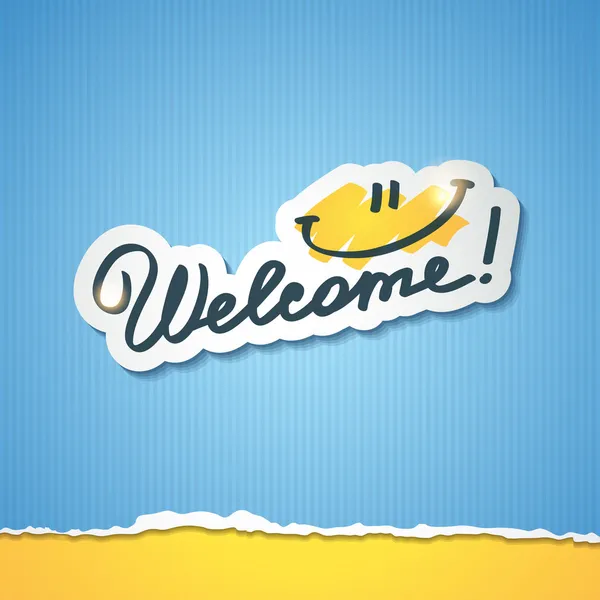 Bienvenue ! — Image vectorielle