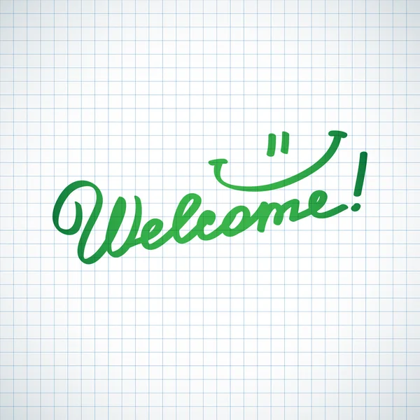 Bienvenue ! — Image vectorielle