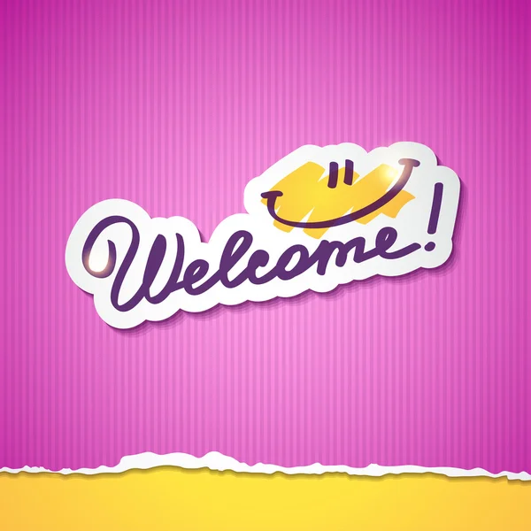 Bienvenue ! — Image vectorielle