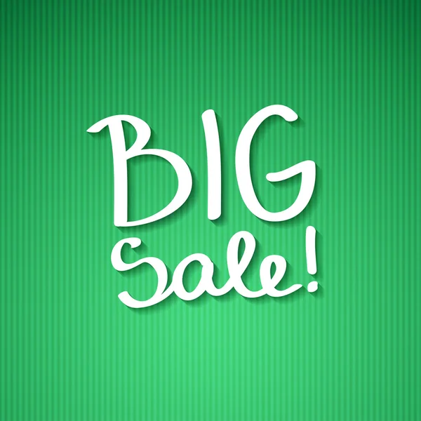 Big sale — Stock Vector