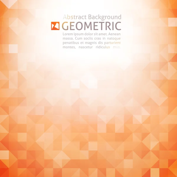 Geometrisk bakgrund — Stock vektor