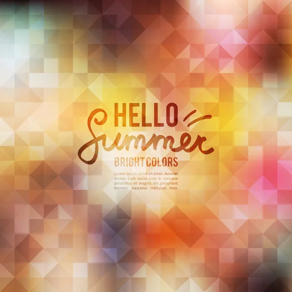 Summer background — Stock Vector