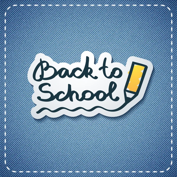 Back to school — Stock Vector