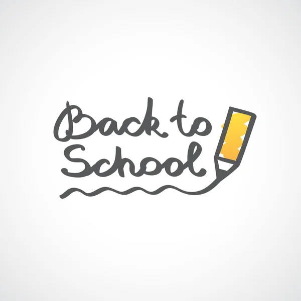 Back to school — Stock Vector