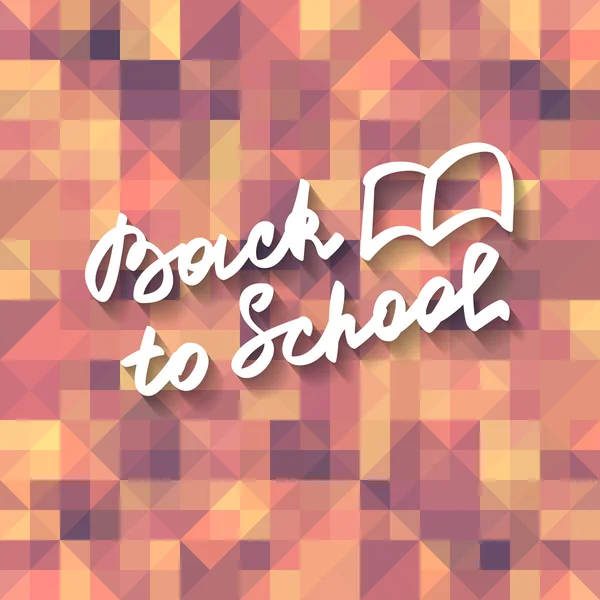 Terug naar school — Stockvector