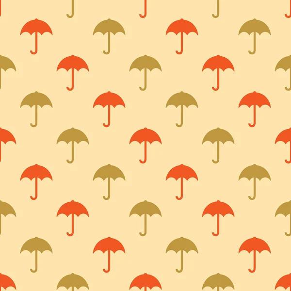 Umbrella pattern — Stock Vector