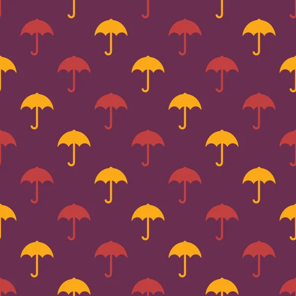 Umbrella pattern — Stock Vector