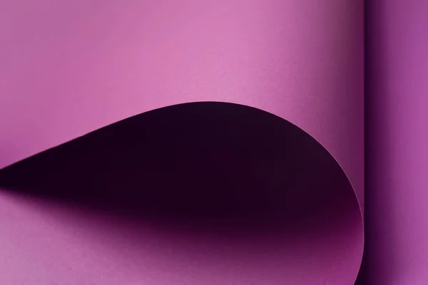 Violett Geschwungene Formen Bilden Einen Kühnen Abstrakten Hintergrund Minimal Violette — Stockfoto