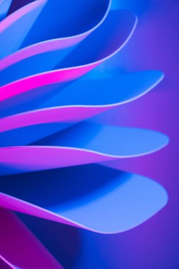 Neon ışıklı, dinamik duvar kağıtları. Soyut iş geçmişi.