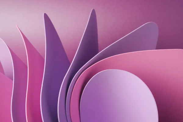 Swirly Motion Abstract Elements Pink Periwinkle Sheets Abstract Colorful Background —  Fotos de Stock