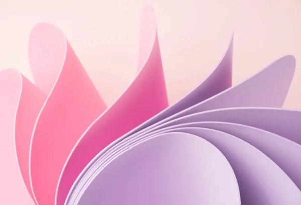 Dynamic Motion Abstract Elements Pink Periwinkle Sheets Elegant Abstract Background — Stok Foto
