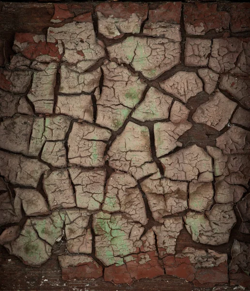 Dirty old cracked wall — Stock Photo, Image