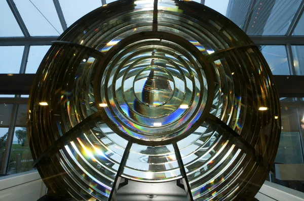 Lighthouse Fresnel Lens — Stock Photo, Image