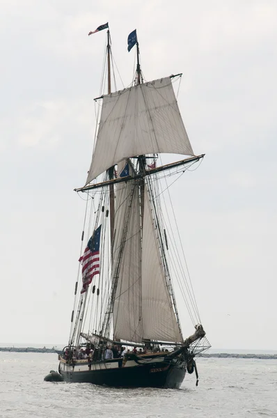 Navio à vela O Lynx — Fotografia de Stock