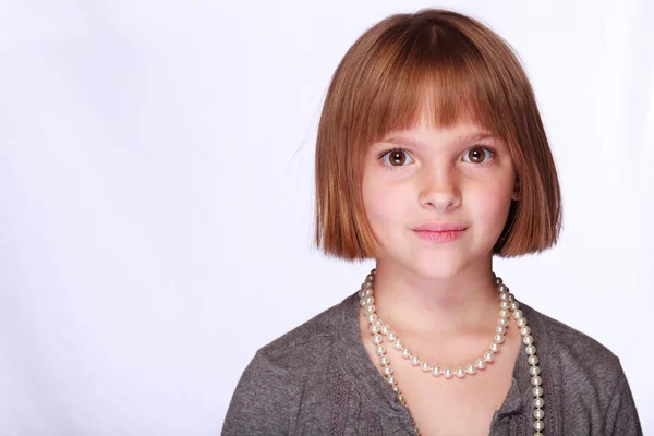 Portrait of a girl — Stock Photo, Image