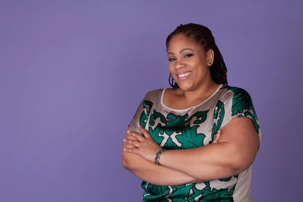 Güzel siyah kadın.