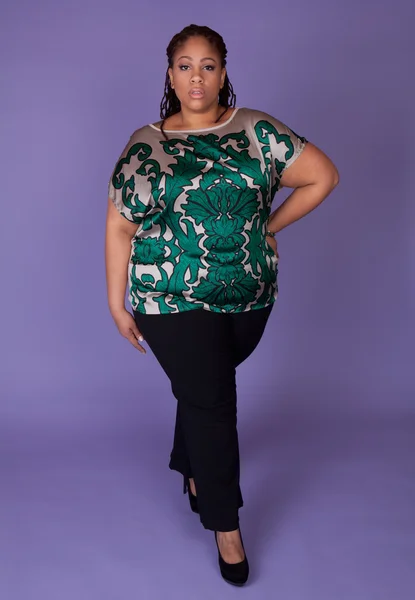 Güzel siyah kadın.