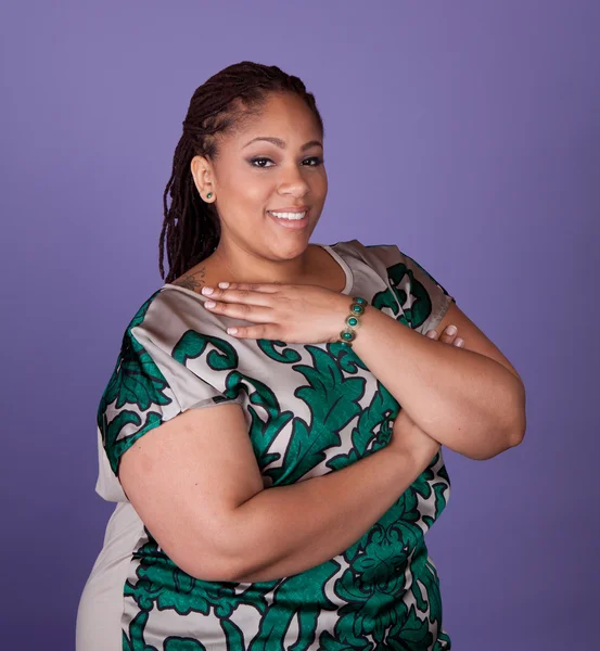 Güzel siyah kadın.