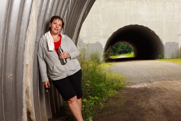 artı boyutu kadın egzersiz