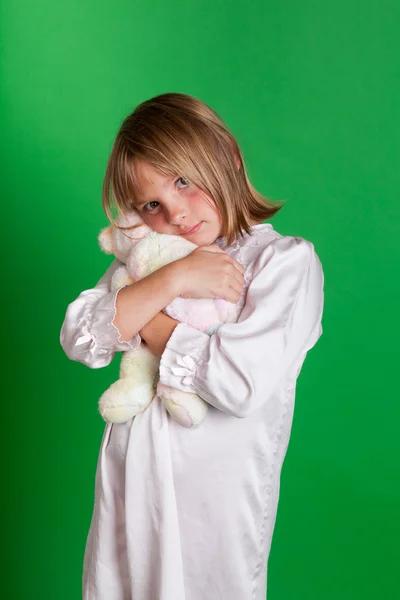 Menina em um camisola — Fotografia de Stock