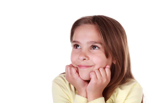 Menina bonito sorrindo — Fotografia de Stock