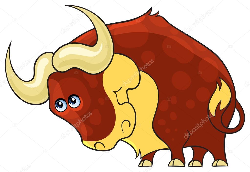 Ox. Cute cartoon wild animal character Stock Vector Image by ©Aura #29585563 Ox. Cute cartoon wild animal character Stock Vector Image by ©Aura #29585563